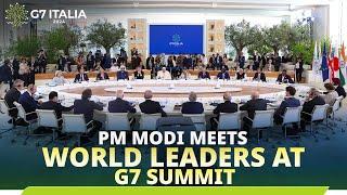 PM Modi meets the Pope and other world leaders at G7 Summit in Italy