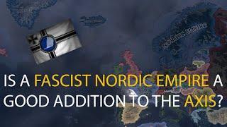 HOI4 Timelapse - What if the Nordic countries united and joined the Axis in WW2?