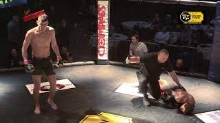 Golden Ticket Fight Promotions - Samuel Ilnicki Vs Solomon Rogers - Beautiful Knock Out