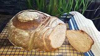  Bierbrot backen, gelingt (!) sicher selbstgemacht als Roggenmischbrot, Langzeitgare  #138