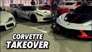 Corvette meet banned my Supra & this happened