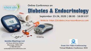Inovine Conferences - Virtual Diabetes & Endocrinology Conference 2020 Live