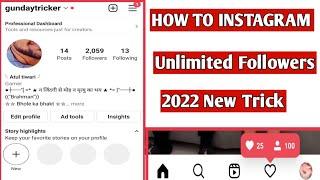 How to unlimited Instagram Auto followers Insta follower kese badhaye Top follow setting 2022