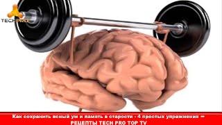 Как сохранить ясный ум и память в старости: 4 простых упражнения