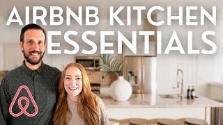 Airbnb Kitchen Essentials - How to Prepare your STR for the Holidays!