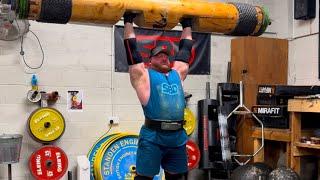 175KG LOG FOR REPS | Training To Be Britain's Strongest Man Ep.3