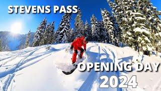 Best Opening Day Conditions at Stevens Pass 2024