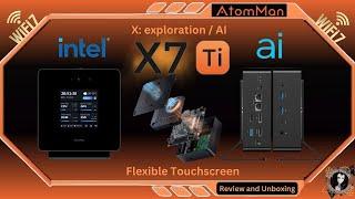 LIVE: World's First Intel Ultra 9 AI Mini PC - AtomMan X7 Ti #gamingpc #minisforum #highend #X7ti