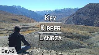 Spiti Valley - Key - Kibber - Langza | DAY-5 |  A Ride to explore the unexplored