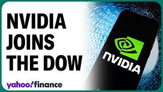 Nvidia replaces Intel on the Dow Jones Industrial Average