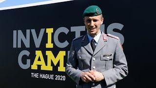 Oberstleutnant Marcel Bohnert zu den Invictus Games 2022 in Den Haag