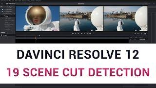 DaVinci Resolve 12 - 19 Scene Cut Detection