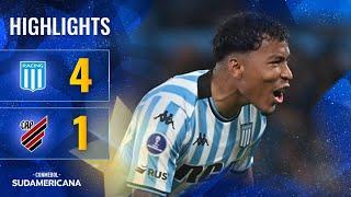 RACING X ATHLETICO PR | MELHORES MOMENTOS | CONMEBOL SUDAMERICANA 2024