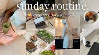 SUNDAY ROUTINE!  (how i organize +cleaning prep for the week, cleaning routine + food prep!