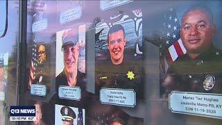 A moving tribute to fallen law enforcement heroes takes off