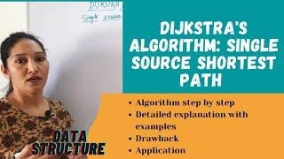 Dijkstra's Algorithm: Single Source Shortest Path Algorithm| Data Structure#91