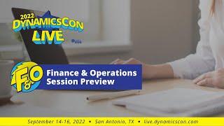 DynamicsCon LIVE Finance & Operations Session Previews 20220616 140152 Meeting Recording