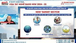 Livestream | Bí Quyết Chinh Phục Visa Tay Nghề Bang NSW 2024-25| Edunetwork Offcial