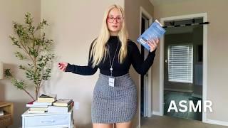 Full Body Massage at the Library *Stop Studying So Hard!* ASMR