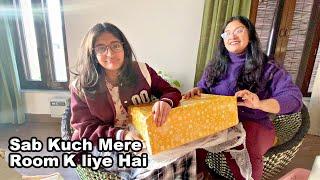 Sab Kuch Mere Room K liye Hai | Decor Item Unboxing | MyMissAnand Family Vlog