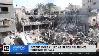 Dozens more killed as Israeli air strikes continue in Gaza