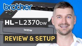  Brother HL-L2370DW Laser Printer - Full Review & Setup