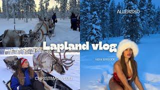 CHRISTMAS TRIP TO LAPLAND TO SEE SANTA | Travel vlog | Everything I got up to