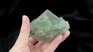 Large Green Fluorite Octahedron Crystals from Xianghualing Mine, Hunan, China