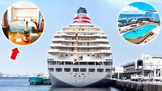 Inside Japan's Largest Luxury Cruise Ship, Asuka II ($3,450 Suites for 2 nights)