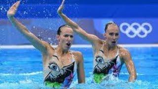 Israeli swimmers Eden Belcher andShelly Bobritsky performed to aajanachle song at Tokyo Olympics.