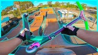 Testing $10 ENVY Scooter on MEGA RAMP!