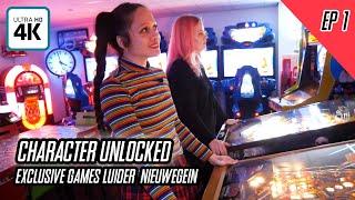 Character Unlocked EP1 | Exclusive Games Luider Nieuwegein | Rare Arcade Machines | Video Report