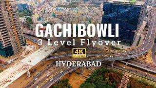 Gachibowli Flyover - Watch in 4K | Latest Construction Update | Hyderabad | Hyderabad Real Estate