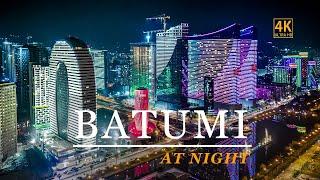 Batumi at Night | DJI Mini 3 Pro | 4K Cinematic Video