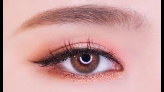 [jp,eng sub] 이거보면 눈화장 망할일 아이섀도우 바르는법 | eye makeup tutorial / 에뛰드 베이크하우스 / ブラウンメイク / korean makeup