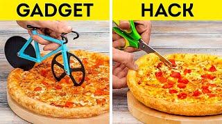 KITCHEN GADGETS vs HACKS! WHICH ONE IS BETTER? USEFUL COOKING TIPS