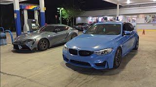 2016 BMW M3 Bolt Ons E85 vs 2021 Toyota Supra FBO E85