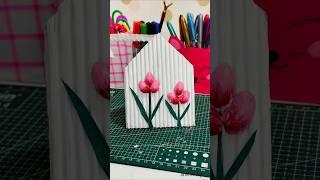 DIY Tulip Wall Decor#trending #viralshort #aesthetic #walldecor #diy #tulip #shorts #youtube 