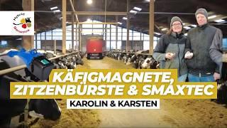 220 Milch-Kühe in Nordfriesland mit Smaxtec- und Knoblauch-Boli und Käfigmagneten