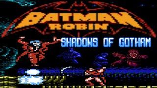 BATMAN: Shadows Of Gotham (Blue Shadow HACK) - NES Longplay - ROBIN Playthrough / NO DEATH RUN