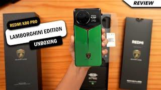 Xiaomi Redmi K80 Pro Lamborghini Edition Unboxing | Price in UK | Review