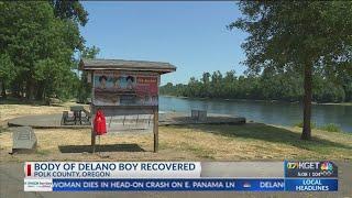 Body of Delano boy recovered in Oregon river