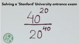 Harvard Entrance Exam Question | A Nice Olympaids Exponential Trick.!!️