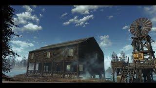 Fallout 4-Settlement Build - Longfellow Island Cabin Home