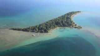 A Dad's Day aerial visit 2016 to Higgins Lake