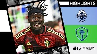 Vancouver Whitecaps FC vs. Seattle Sounders FC | Full Match Highlights | October 02, 2024