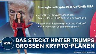 BITCOIN, ETHEREUM & Co: Trump plant US-Krypto-Reserve! Das steckt hinter seinen Plänen wirklich