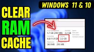 How to Clear Memory Cache Windows 11/10 And  Make Computer Faster (updated)