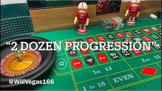 Roulette Strategy “2 Dozen Progression” Slow & Steady Win!!