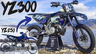 Insane Transformation of a $500 YZ250! Electric Start YZ300 Build